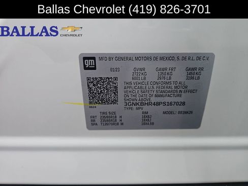 Certified 2023 Chevrolet Blazer LT w/ Driver Confidence Package AWD/4WD image 33