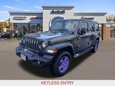 Certified 2022 Jeep Wrangler Unlimited Sport image 4