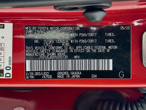 Certified 2023 Toyota 4Runner SR5 Premium image 34