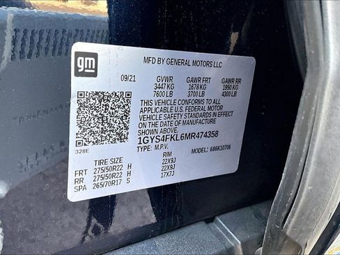 Used 2021 Cadillac Escalade Sport w/ Driver Assist Tech Package image 3