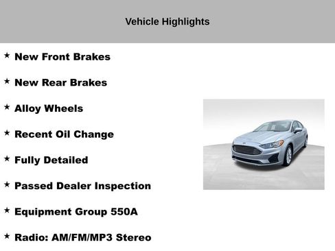 Used 2019 Ford Fusion SE image 9