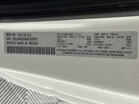 Used 2022 RAM 1500 Tradesman w/ Popular Equipment Group RWD image 34