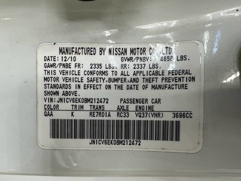 Used 2011 INFINITI G37 Journey w/ Premium Pkg image 28