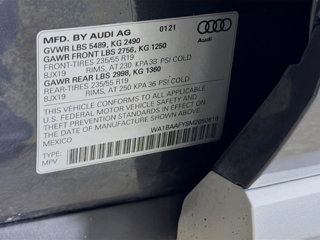Used 2021 Audi Q5 2.0T Premium Plus w/ Premium Plus Package AWD/4WD image 29