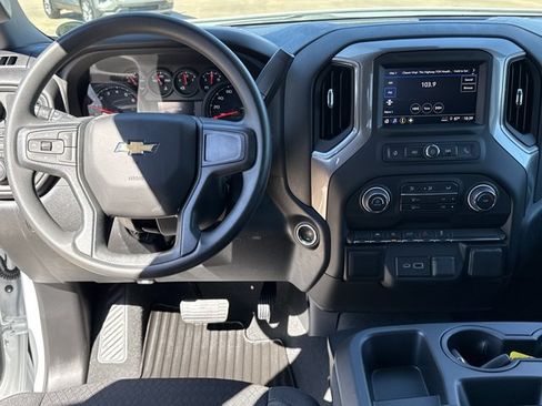 New 2026 Chevrolet Silverado 1500 Custom w/ Turbomax Blackout Package AWD/4WD image 7
