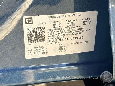 Used 2024 Chevrolet Traverse RS image 33