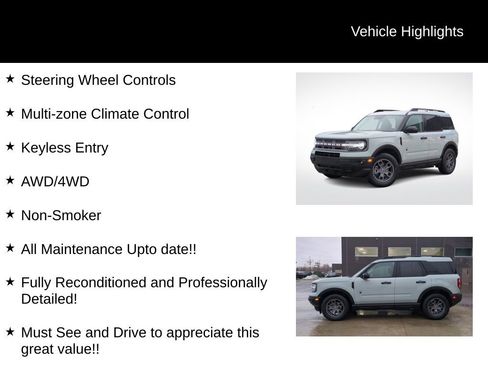 Used 2023 Ford Bronco Sport Big Bend w/ Convenience Package image 16