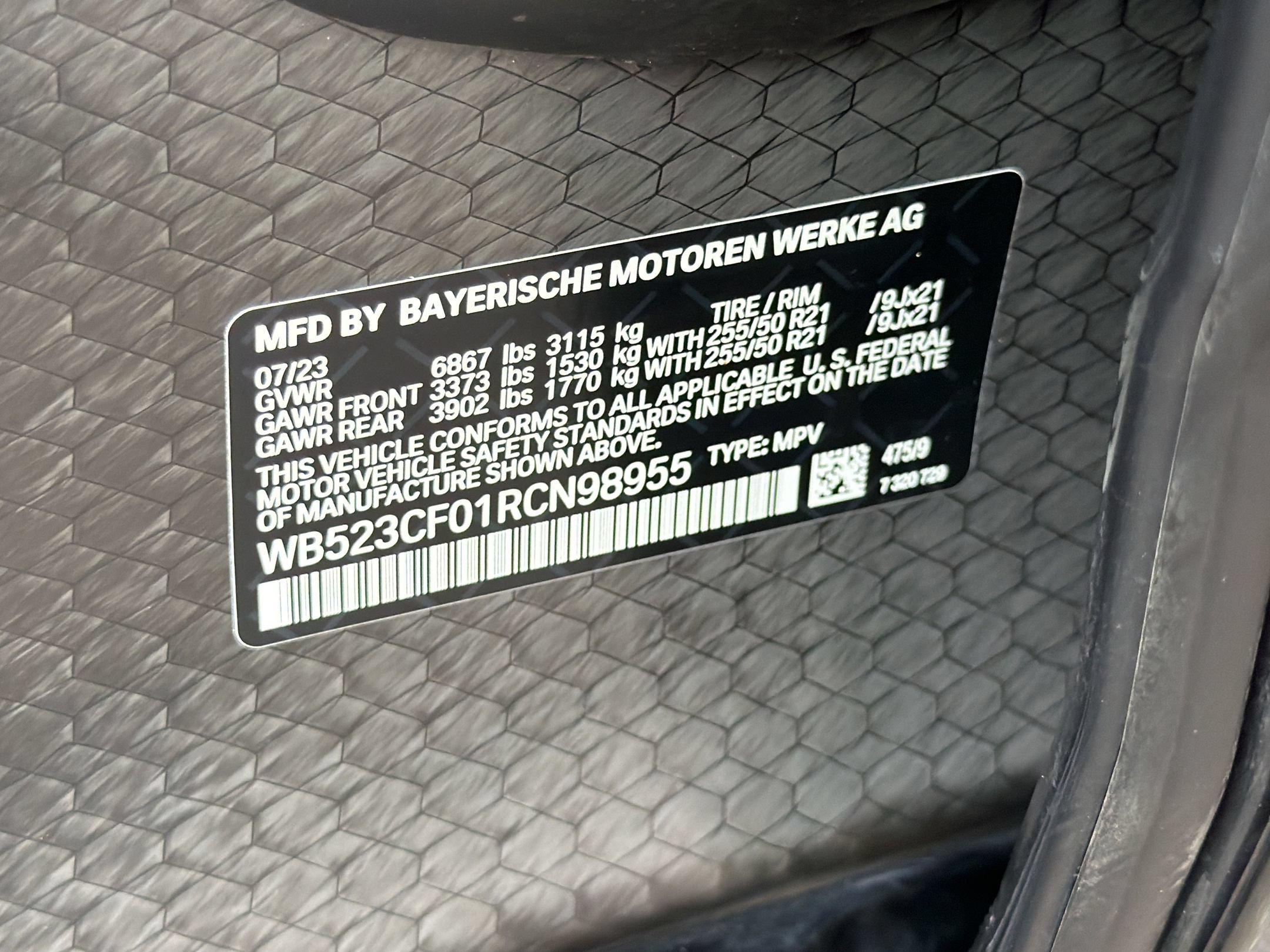 Certified 2024 BMW iX xDrive50 w/ Sport Package AWD/4WD image 30