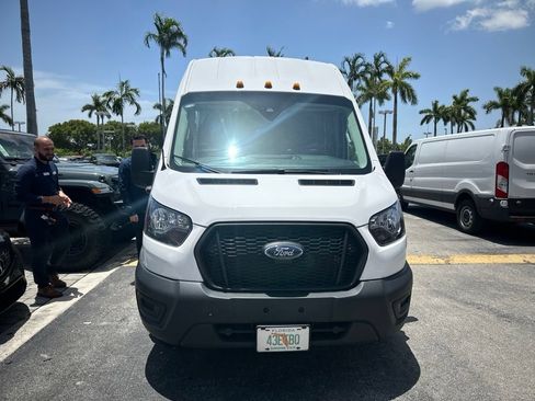 Used 2024 Ford Transit 350 148 High Roof Extended DRW RWD image 3