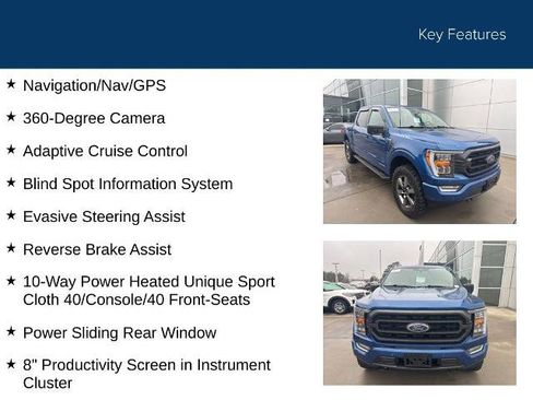 Certified 2022 Ford F150 XLT w/ Equipment Group 302A High image 40