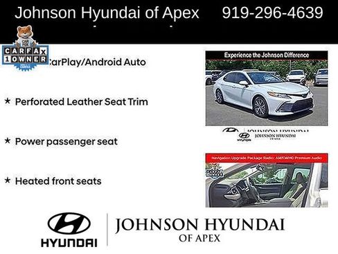 Used 2022 Toyota Camry XLE w/ Navigation Upgrade Package FWD image 33