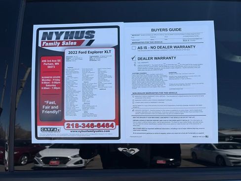 Used 2022 Ford Explorer XLT image 52