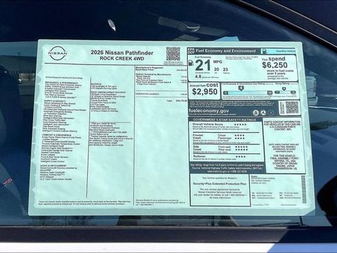 New 2026 Nissan Pathfinder Rock Creek image 13