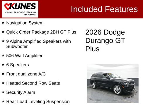 Used 2026 Dodge Durango GT AWD/4WD image 3