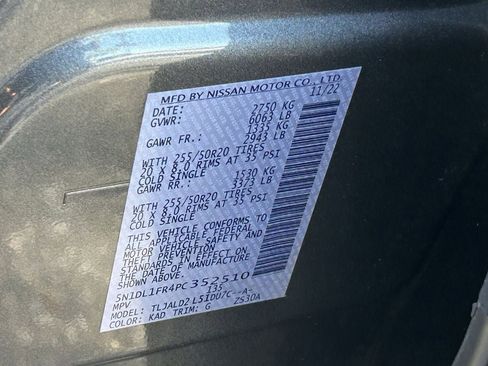 Certified 2023 INFINITI QX60 Luxe w/ Cargo Package image 38