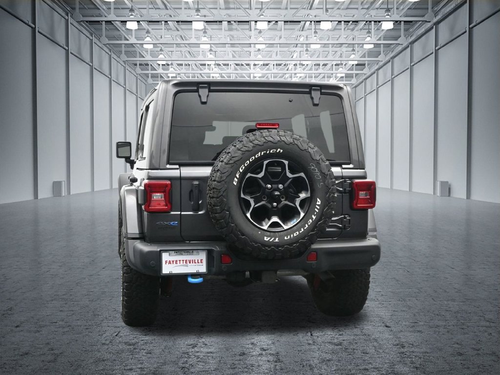 Used 2021 Jeep Wrangler Unlimited Rubicon 4xe w/ Steel Bumper Group AWD/4WD image 8