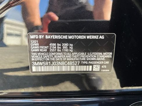 Used 2022 BMW 330i Sedan w/ Driving Assistance Package RWD image 17