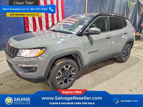 Used 2021 Jeep Compass Trailhawk w/ Convenience Group AWD/4WD image 1