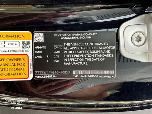 New 2026 Aston Martin V8 Vantage Coupe image 11