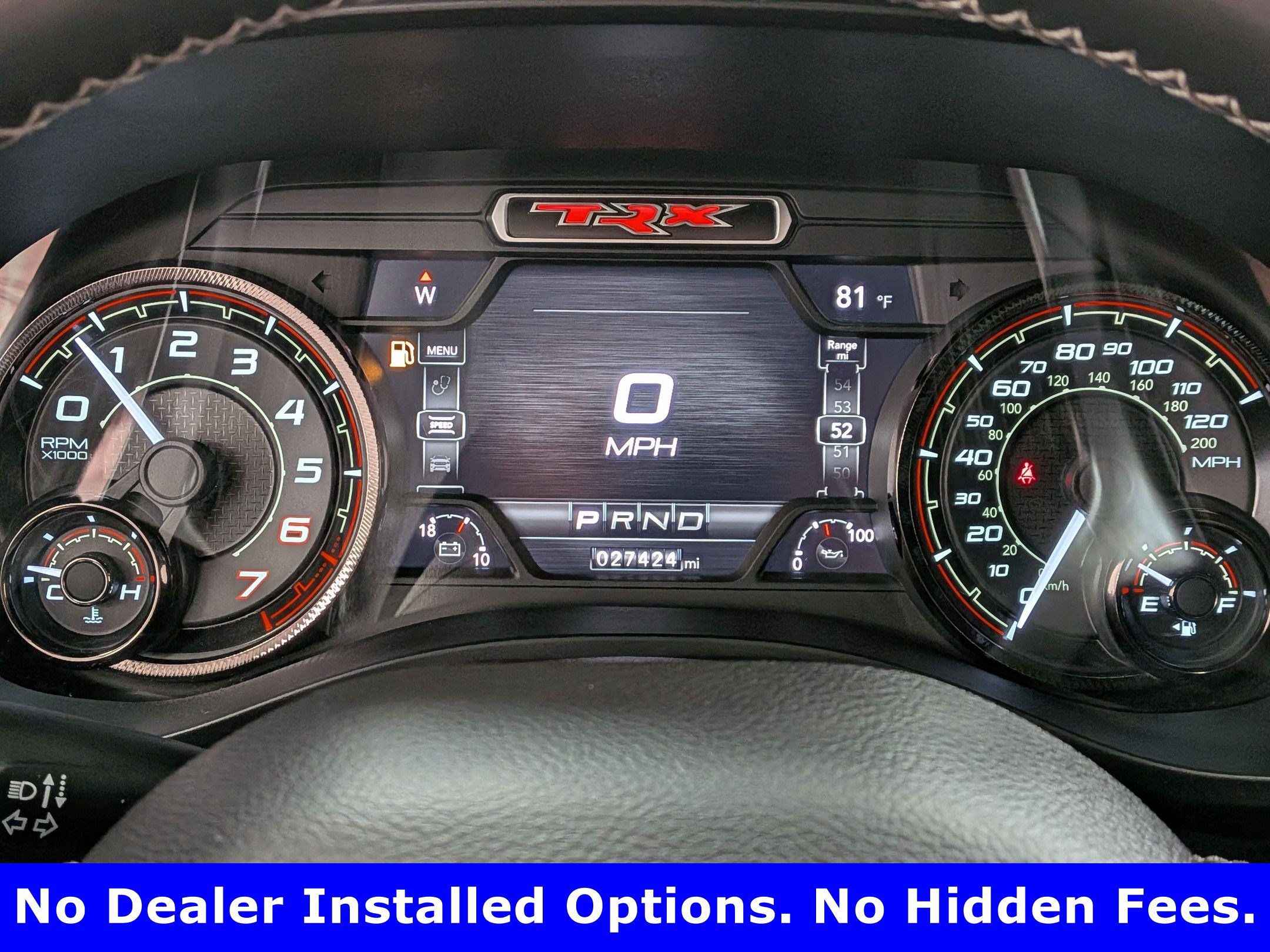 Used 2021 RAM 1500 TRX w/ TRX Level 1 Equipment Group AWD/4WD image 18