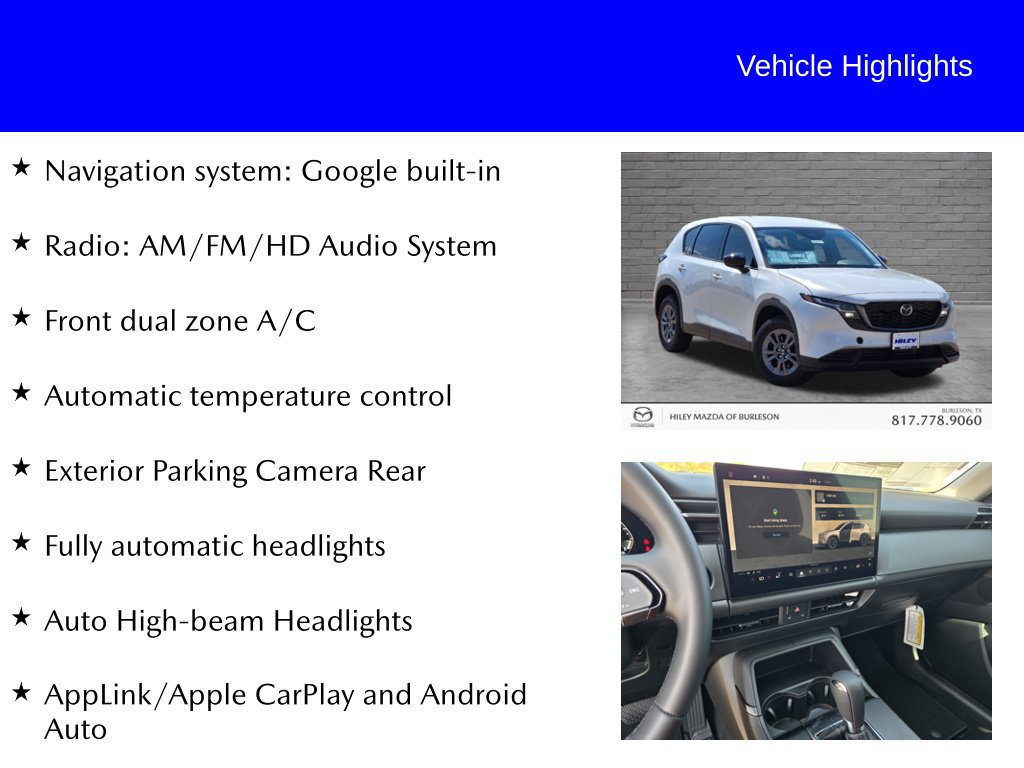 New 2026 MAZDA CX-5 Select AWD/4WD image 9