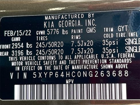 Used 2022 Kia Telluride S image 34