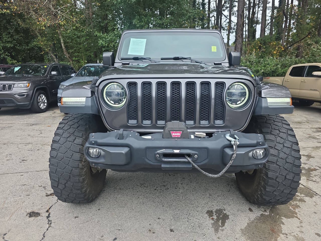 Used 2019 Jeep Wrangler Unlimited Sahara w/ Quick Order Package 24M Moab AWD/4WD image 3