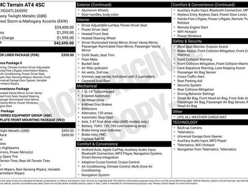 New 2026 GMC Terrain AT4 w/ LPO, Floor Liner Package AWD/4WD image 27