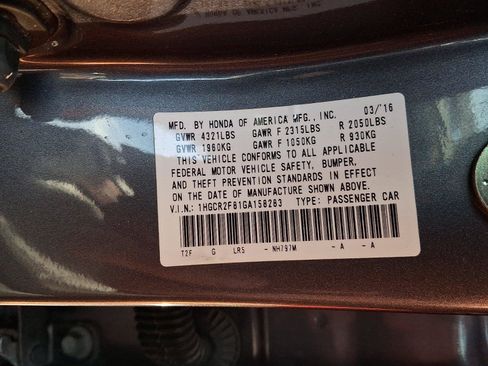 Used 2016 Honda Accord EX-L image 28