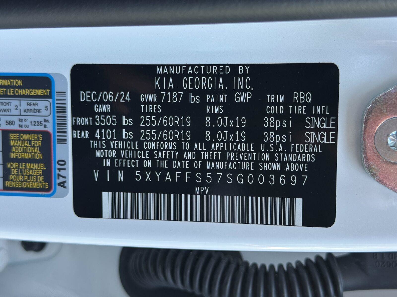 Used 2025 Kia EV9 Wind AWD/4WD image 46