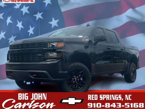 Used 2021 Chevrolet Silverado 1500 Custom Trail Boss AWD/4WD image 1