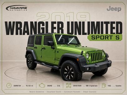 Used 2019 Jeep Wrangler Unlimited Sport S