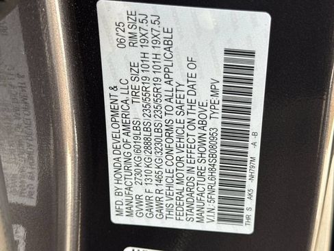 Certified 2025 Honda Odyssey Touring image 39