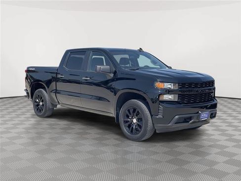 Used 2021 Chevrolet Silverado 1500 Custom w/ LPO, Dark Essentials Package AWD/4WD image 5