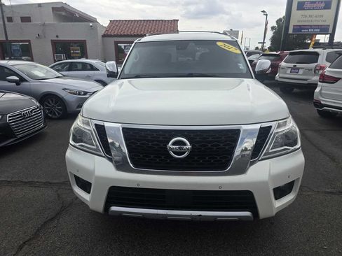 Used 2017 Nissan Armada Platinum w/ Captain Seat Package AWD/4WD image 3