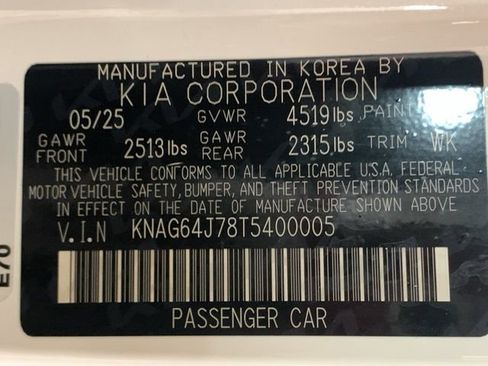 Used 2026 Kia K5 GT-Line w/ GT-Line Red Interior Package image 13