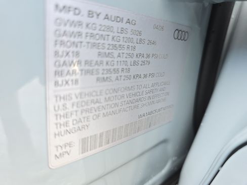 New 2026 Audi Q3 quattro 2.0T AWD/4WD image 34