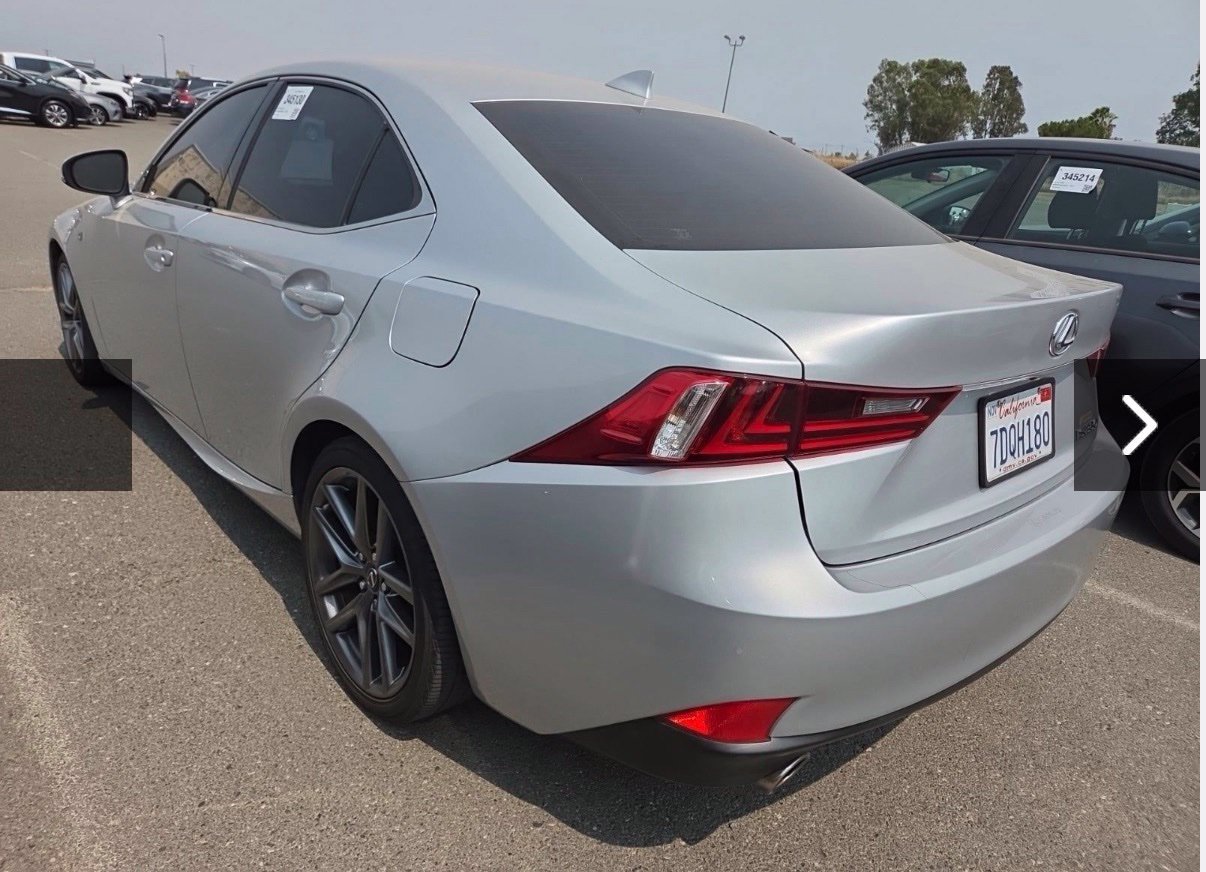 Used 2014 Lexus IS 350 w/ F Sport Package RWD image 2