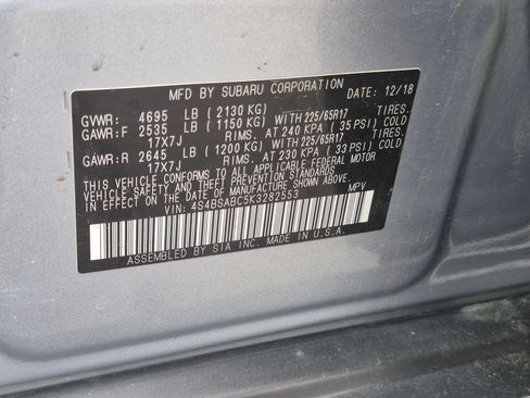 Used 2019 Subaru Outback 2.5i AWD/4WD image 33