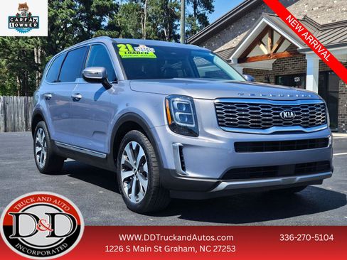 Used 2021 Kia Telluride EX w/ EX Premium Package FWD image 1