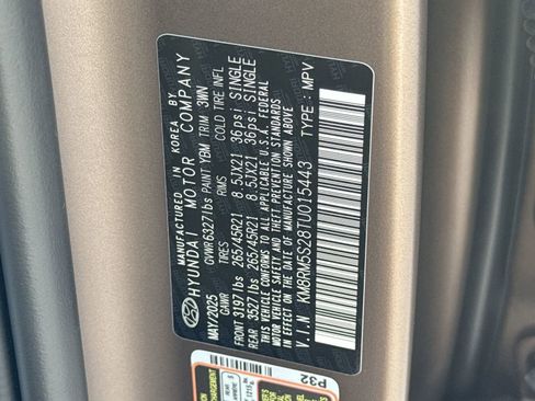 New 2026 Hyundai Palisade Calligraphy FWD image 30