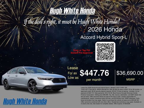 New 2026 Honda Accord Sport image 3