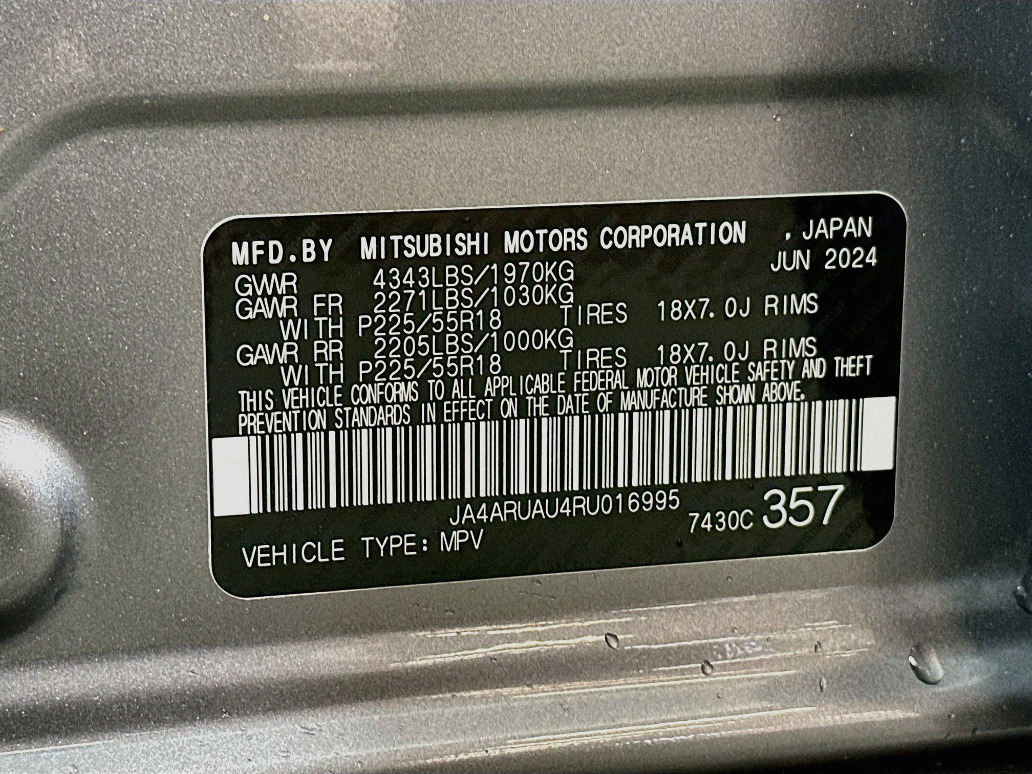 Used 2024 Mitsubishi Outlander Sport SE AWD/4WD image 29