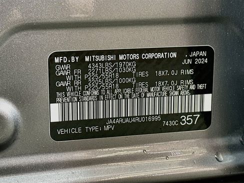 Used 2024 Mitsubishi Outlander Sport SE AWD/4WD image 29