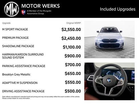 New 2026 BMW 330i xDrive 330i xDrive w/ M Sport Package image 4