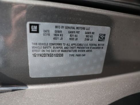 Used 2016 Chevrolet Corvette Stingray Coupe w/ 2LT Preferred Equipment Group image 36