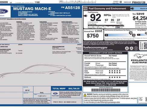 Used 2023 Ford Mustang Mach-E Premium AWD/4WD image 18
