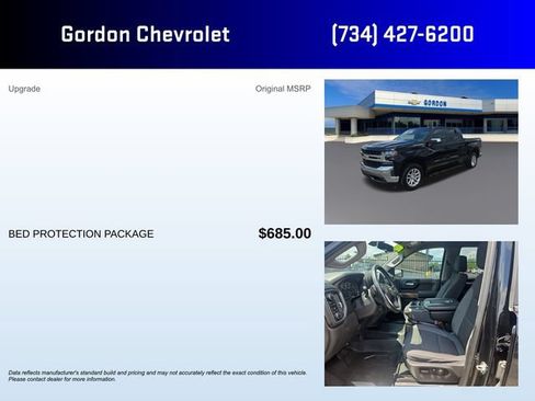 Used 2021 Chevrolet Silverado 1500 LT w/ Bed Protection Package AWD/4WD image 5