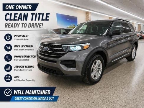 Used 2021 Ford Explorer XLT AWD/4WD image 1