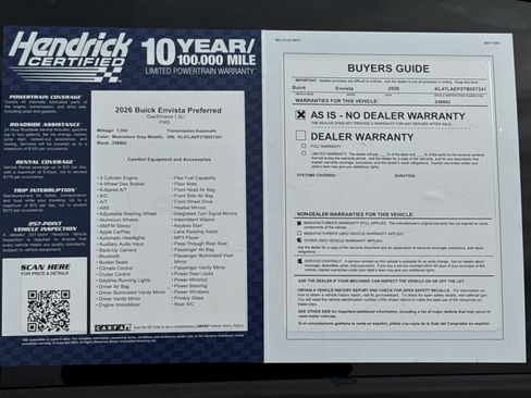 Used 2026 Buick Envista Preferred FWD image 34